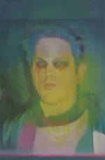 Maryam Najd. Leech man, 2010. Oil on canvas, 60 x 40 cm. © the artist.